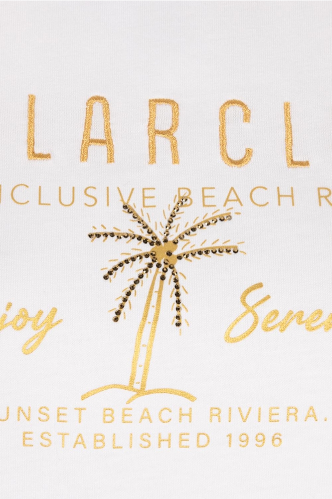 T SHIRT SOLAR CLUB HS25 05208 240 gold